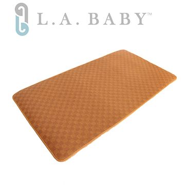 【美國 L.A. Baby】3D蜂巢立體嬰兒紙纖透氣涼蓆床墊(M/L)