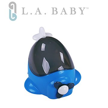 【L A BABY 美國加州貝比】幼兒學習便器-飛機造型(二款顏色-藍.紅)