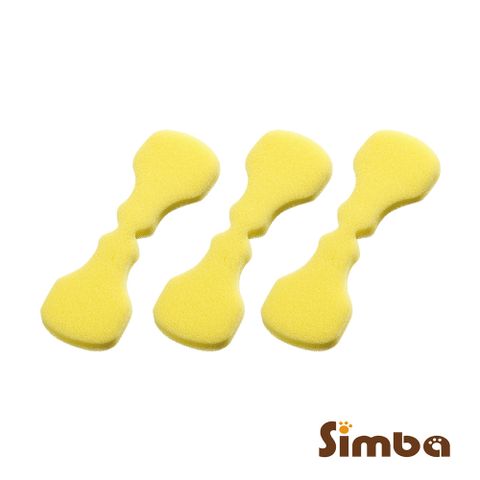 Simba 小獅王辛巴 極細海綿奶嘴刷替換包(3入)