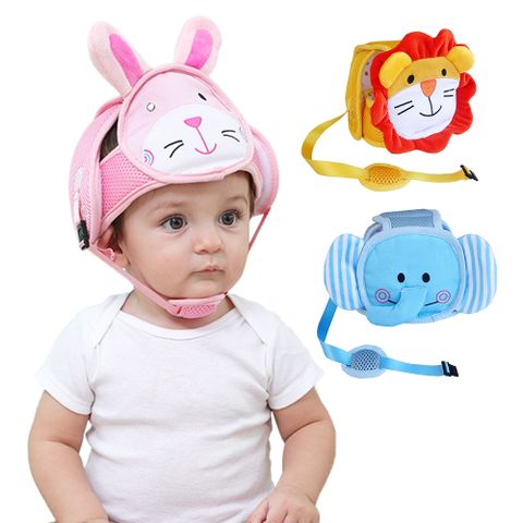 動物造型 寶寶防摔帽保護帽 學步防撞帽兒童安全頭盔護頭帽