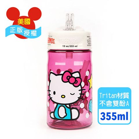 THERMOS 膳魔師 【美國】Hello Kitty凱蒂貓 迪士尼系列冷水壺355ML