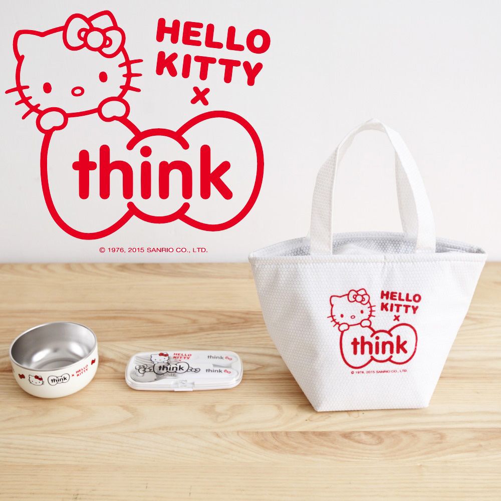 Thinkbaby Hello kitty   聯名餐具組