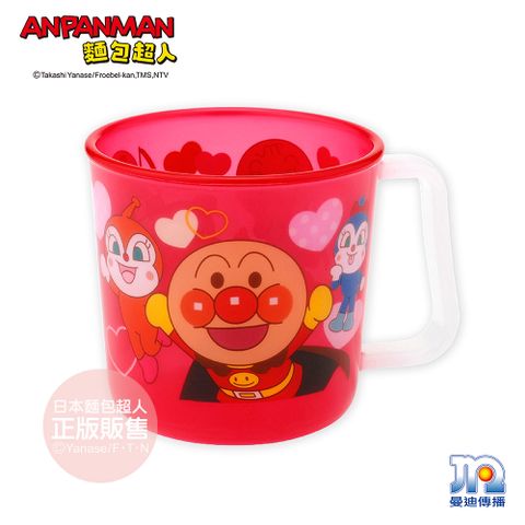 Anpanman 麵包超人 AN單耳水杯210ml(紅)