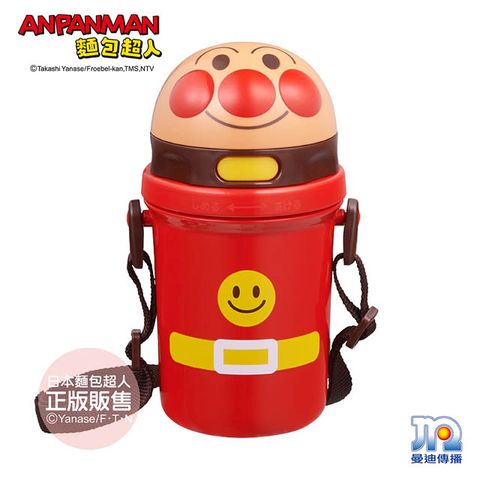 Anpanman 麵包超人 AN造型吸管水壼400ml