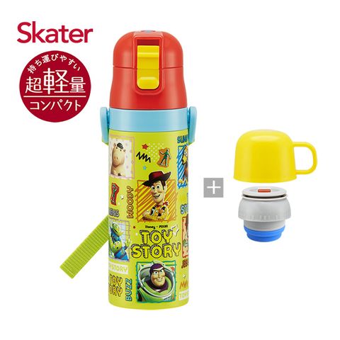 Skater不鏽鋼保溫水壺(2WAY)ToyStory