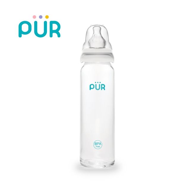  【PUR】V.Valve防脹氣玻璃奶瓶240ml