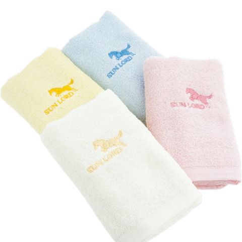 100純棉。素色純棉毛巾(6條 經濟組)【台灣興隆毛巾製 】