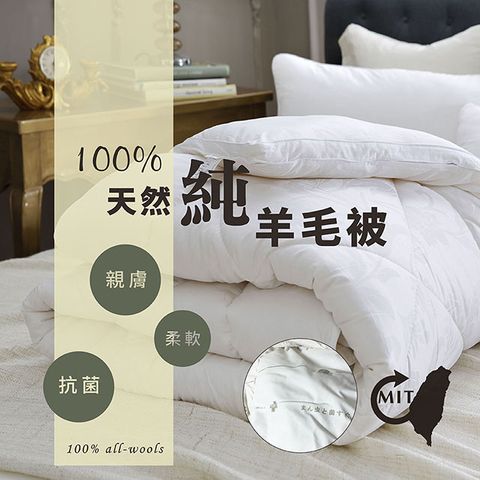 台灣製天然100%純羊毛被