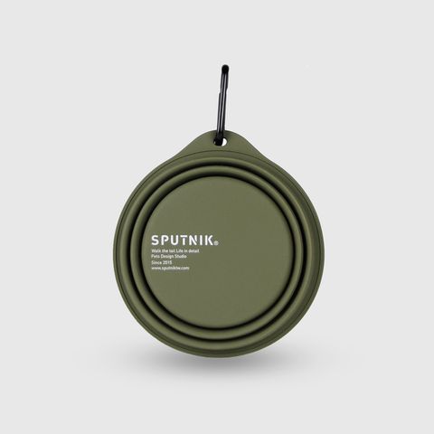 SPUTNIK 斯普尼克 -寵物摺疊碗 Collapsible Bowl - 綠