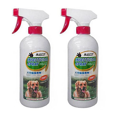 Mascot 【 美克】犬用驅蚤噴劑 500ml X 2罐