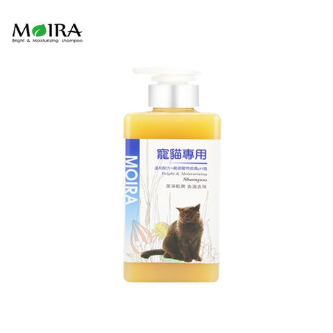 MOIRA 莫伊拉 極緻精華溫和配方洗毛精-寵貓專用-500ml X 1瓶