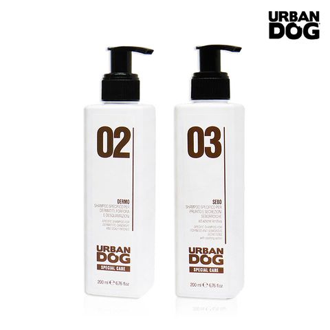 URBANDOG 城市系列 抗屑抗油特效沐浴乳 200ml 犬貓適用 抗屑 抗油脂 除螨