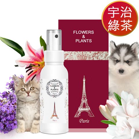 【愛戀花草】綠茶精油-護膚除臭寵物順毛香水 250MLx3