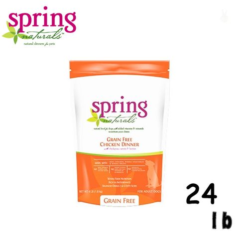 Spring Natural 曙光 天然寵物餐食犬用無榖雞肉24lb