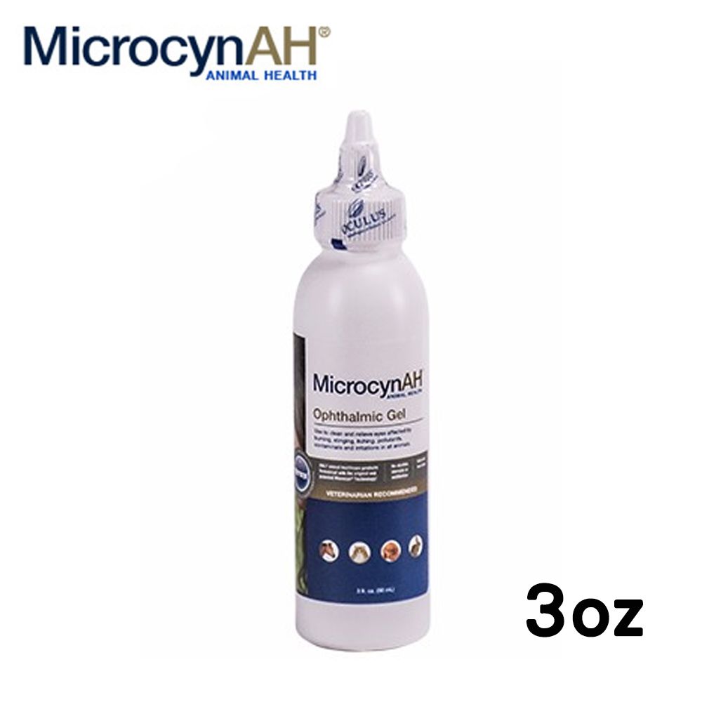 MicrocynAH 麥高臣 犬貓用眼睛凝膠3oz