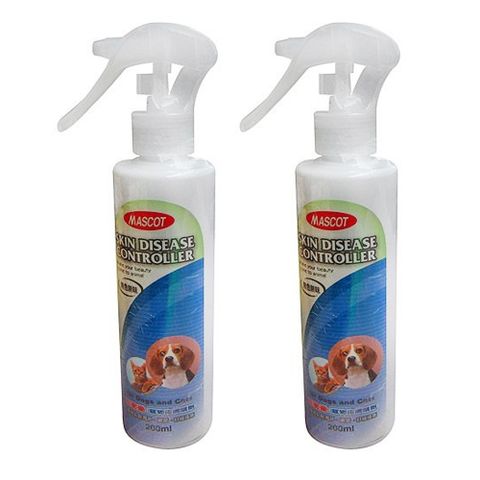 【MASCOT 美克】克黴樂 寵物皮膚噴劑 200ml X 2 罐