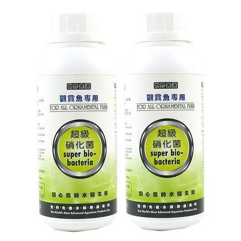 Mr.AQUA 水族先生 《世界先進》超級硝化菌300ml 2入組