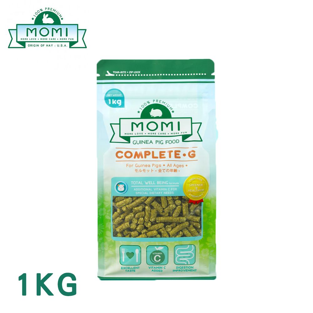 MOMI 摩米 美國 摩米 營養全G 天竺鼠 飼料 1公斤/1KG