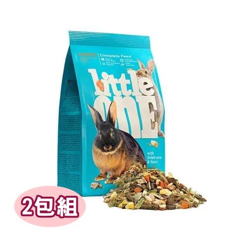 Little One 2入組兔子飼料900g