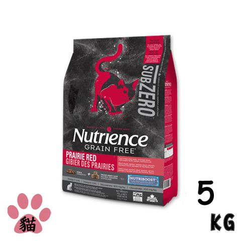 Nutrience 紐崔斯 SUBZERO黑鑽頂極無穀貓飼料+凍乾-牛+羊+豬5kg