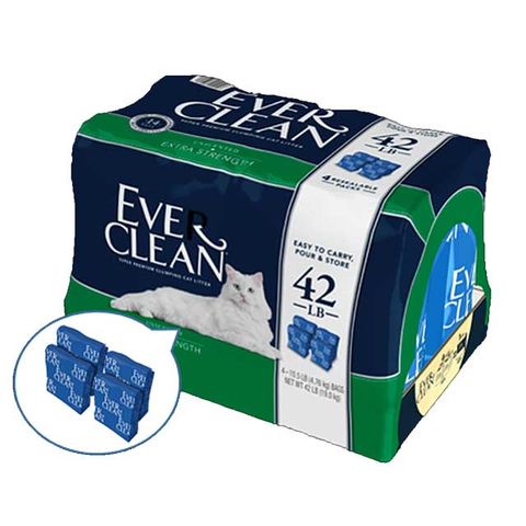 【藍鑽EverClean】藍標-強效低敏結塊貓砂42LB