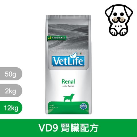 Farmina 法米納 犬用天然處方糧飼料-腎臟配方 VD-09 12kg