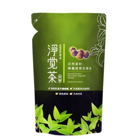 茶寶 淨覺茶 茶籽蔬果碗盤洗潔液/補充包700mlx12包(特惠組)