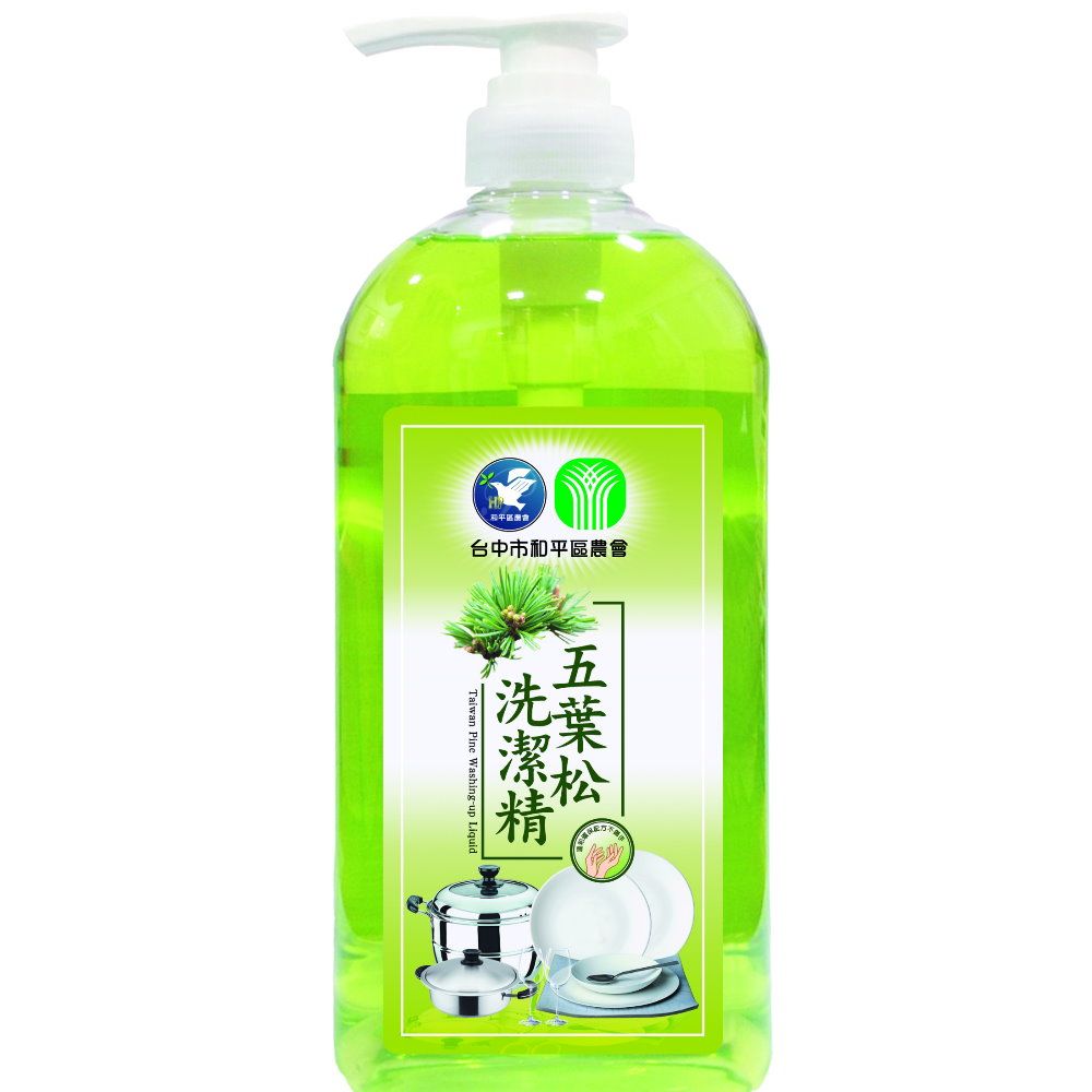  台中市和平區農會 五葉松洗潔精/壓頭1000mlx15瓶特價