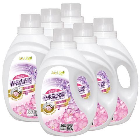 JoyLife 動感英倫香氛微膠囊多層次迷香洗衣精2000ml(6入)動靜之中散發持久的香氛