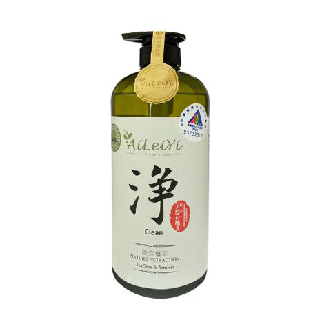 AiLeiYi 愛蕾伊 洋甘菊潤膚沐浴精-淨/茶樹艾草1000ml