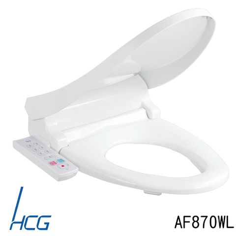 【HCG台灣和成】AF870WL暖烘型免治沖洗馬桶座(適用所有圓形馬桶)
