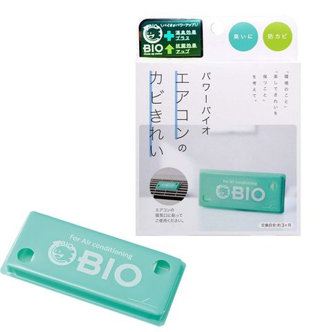 日本製BIO珪藻土冷氣口／空調清淨防霉貼(2盒)