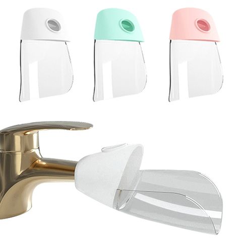 新款簡易型加長防濺水寶寶洗手水龍頭延伸器