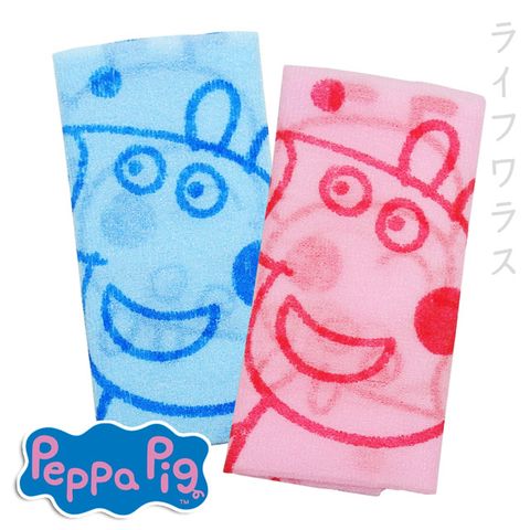 【一品川流】Peppa Pig 佩佩豬-沐浴巾-6入組