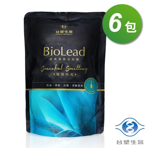 台塑生醫 經典香氛洗衣精 (璀璨時光) (1.8kg/補充包) (6包入)