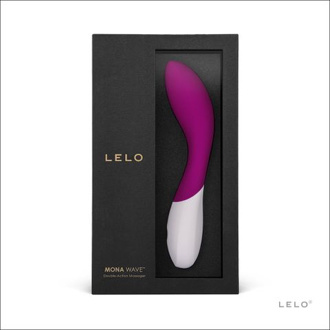 LELO 瑞典 MONA WAVE 茉娜 浪潮 首創仿手指挑逗技術 曲線G點按摩棒 紫羅蘭