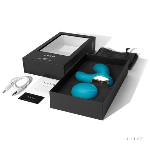 LELO 瑞典 HUGO 雨果 無線遙控 前列腺按摩器 海洋藍