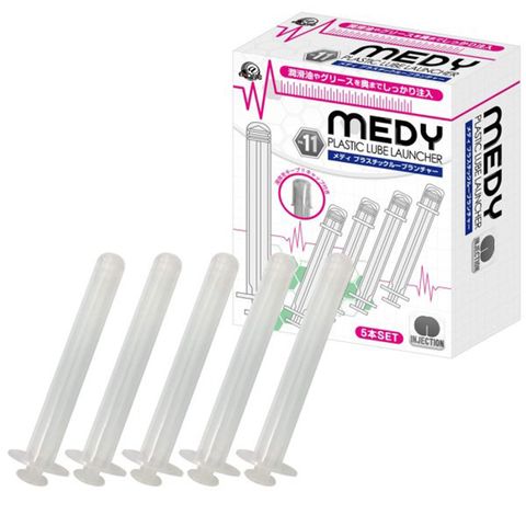 A-one 【精選】MEDY多機能注入器-5入後庭清洗 後庭清潔 情趣用品