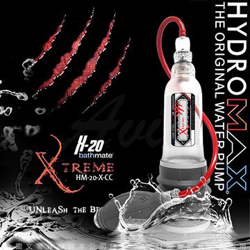 bathmate 英國 HYDROMAX X20 XTREME 大力士鍛鍊水幫浦終極訓練器 透明白 豪華極致款 HM-20-X-CC