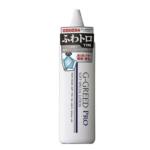 Sex Toys 日本AV男優 田淵正浩 大推薦 日本G-GREED PRO 男用自慰器專用抗菌潤滑凝膠 長效滑順型 銀