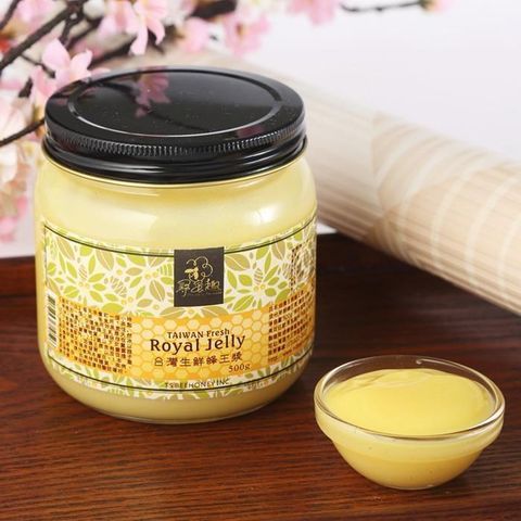 HONEY IN FORMOSA 尋蜜趣 【南紡購物中心】 台灣生鮮蜂王漿(500g*2罐)