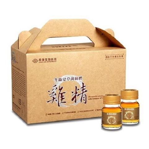 長庚生技 冬蟲夏草菌絲體雞精40ML 家庭裝 30瓶/盒