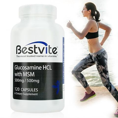 Bestvite 必賜力 葡萄糖胺+MSM膠囊1瓶(120顆)