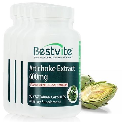 Bestvite 必賜力 朝鮮薊萃取膠囊4瓶組 (90顆/瓶)