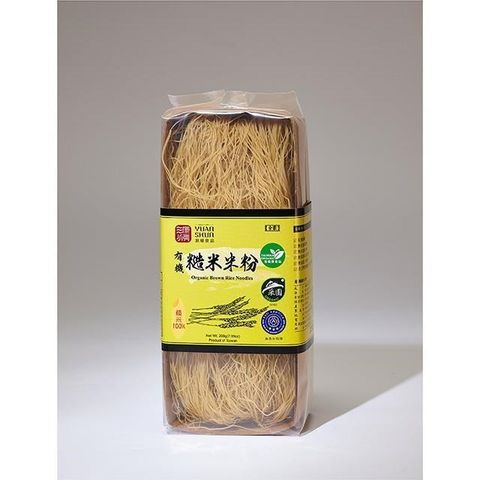 【南紡購物中心】 【源順】有機糙米米粉(200g/包)，共10包