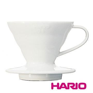 【南紡購物中心】 【HARIO】V60白色01磁石濾杯1~2杯 VDC-01W