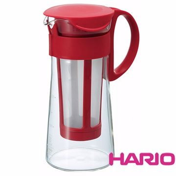 HARIO 【南紡購物中心】 迷你紅色冷泡咖啡壺600ml MCPN-7R