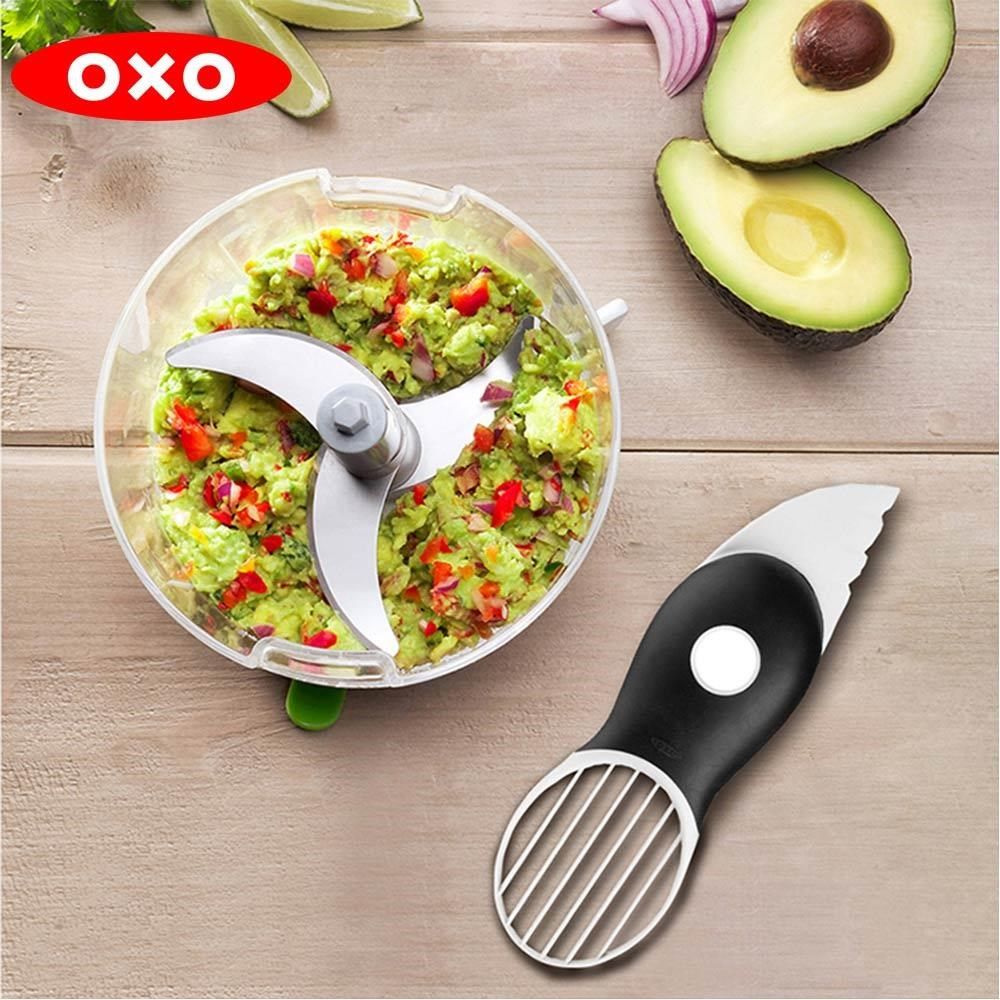 OXO 3in1酪梨去核切片器