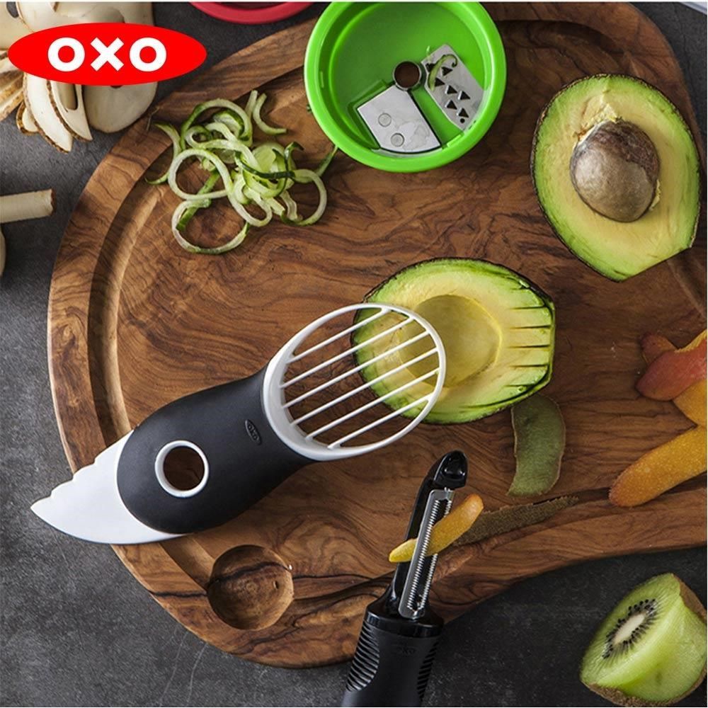 OXO 3in1酪梨去核切片器