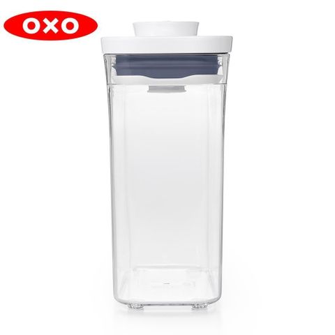 【南紡購物中心】 OXO POP細長方按壓保鮮盒1.1L